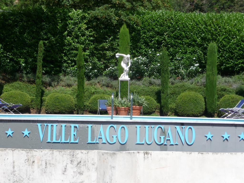 Residence Ville Lago Lugano Porto Ceresio Luaran gambar
