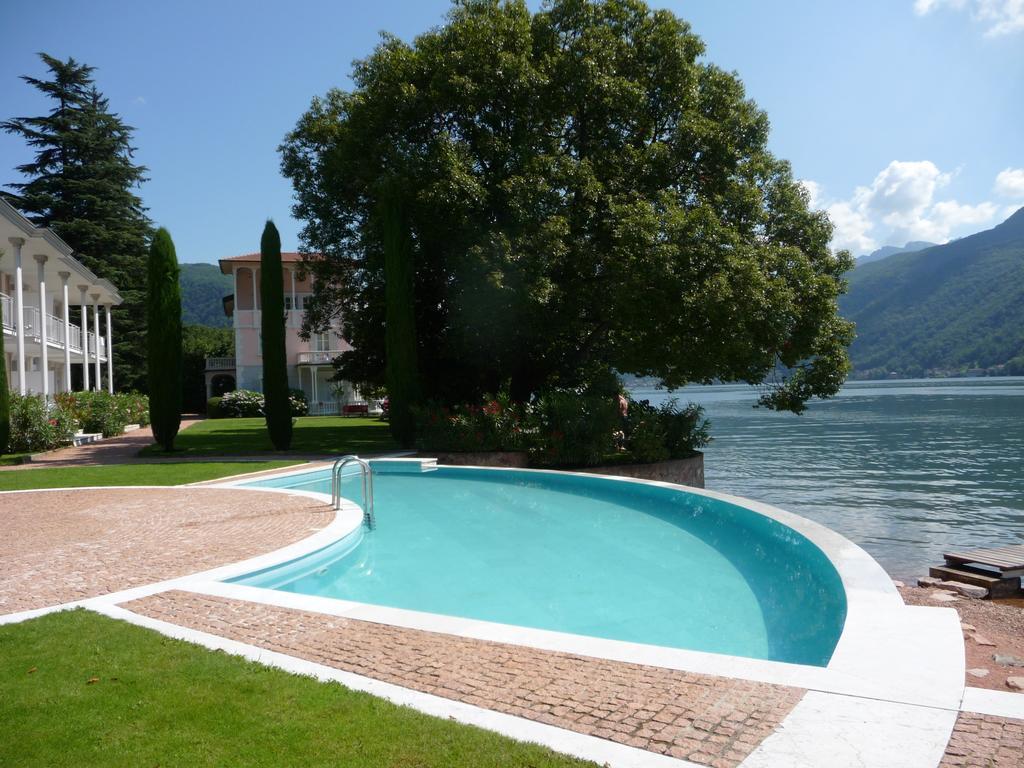 Residence Ville Lago Lugano Porto Ceresio Luaran gambar