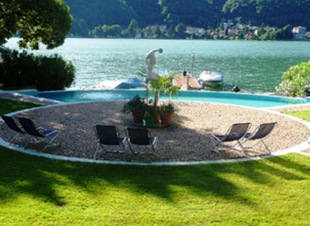 Residence Ville Lago Lugano Porto Ceresio Luaran gambar